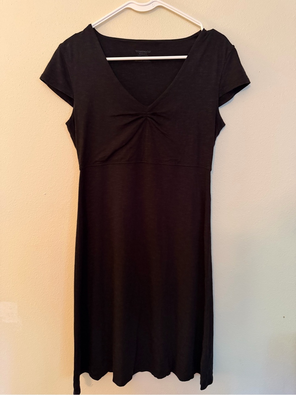 Toad&Co Rosemarie Dress, Black, Size S
